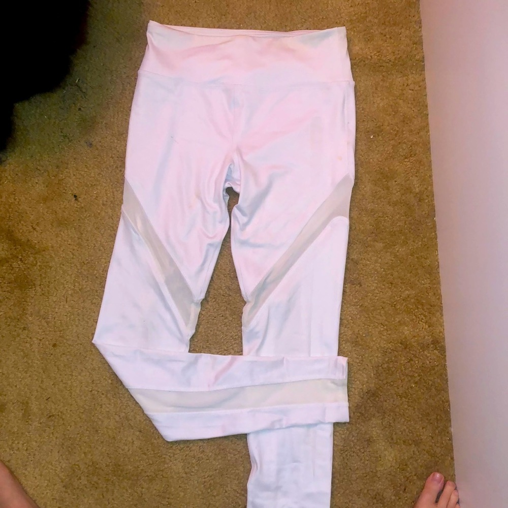 Forever 21 white leggings